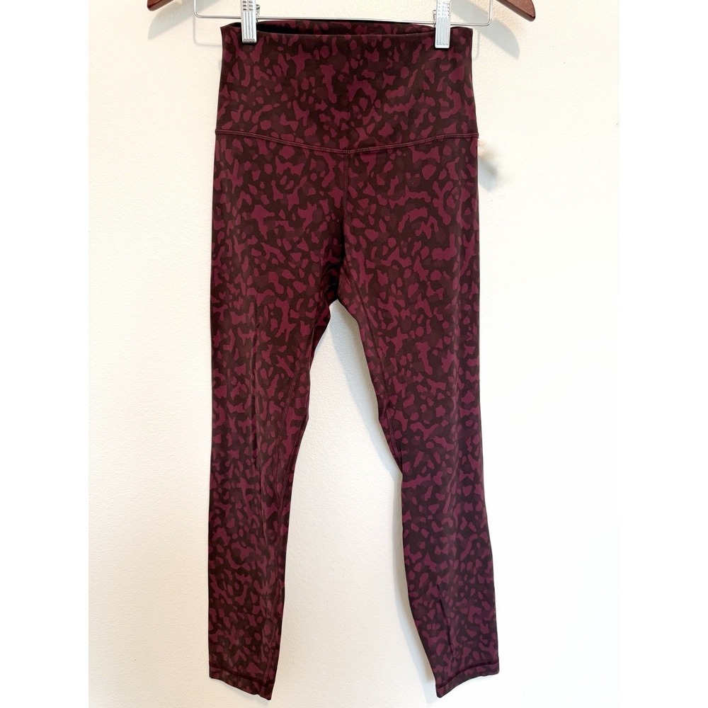 Lululemon align leggings - formation camo dark adobe multicolor size 6 - Picture 3 of 10